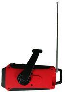 Ambient Weather WR-099 Compact Emergency Solar Hand Crank AM/FM/WeatherBand Digital Radio, Flashlight, Cell Phone...
