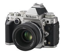 Nikon Df 16.2 MP CMOS FX-Format Digital SLR Camera with AF-S NIKKOR 50mm f/1.8G Special Edition Lens (Silver) N10