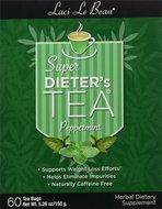 Laci Le Beau Super Dieter's Tea, Peppermint, 60-Count Box N9