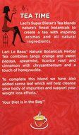 Laci Le Beau Super Dieter's Tea, Peppermint, 60-Count Box N10