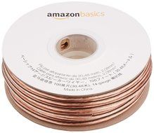 AmazonBasics 14-Gauge Speaker Wire - 100 Feet N6