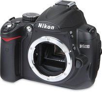 Nikon D5000 12.3 MP DX Digital SLR Camera with 2.7-inch Vari-angle LCD (Body Only)