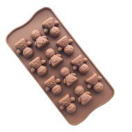 Always Your Chef Dolls Emoji Candy/Chocolate Making Molds Silicone DIY Molds, Great Molds for Making Jello,Random...