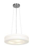 Access Lighting 50191LEDD-BS/OPL Altum LED Light 20-Inch Diameter Brushed Steel Finish Pendant, Opal by Access...