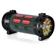 Pyle PMBSPG40 Portable Bluetooth Boom Box Speaker System, Rechargeable Battery, DJ Flashing LED Lights N5