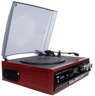 Boytone BT-17DJS 3-speed Stereo Turntable, with 2 extra ceramic needles, Belt Drive, 2 built in Speakers, Digital... N10