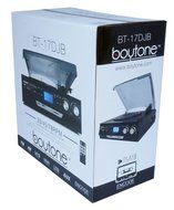 Boytone BT-17DJS 3-speed Stereo Turntable, with 2 extra ceramic needles, Belt Drive, 2 built in Speakers, Digital... N14
