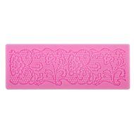 DIY Fondant Cake Lace Sugar Craft Mat Cake Texture Decorating Mold N7