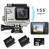 ThiEYE 1080P Full HD Action Camera WiFi Waterproof 12MP Sports Camera Camcorder with 16GB SD Card and 2 pcs Batteries... N2