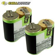 2x Ni-MH 2.4V Battery Replaces BLACK &amp; DECKER 520102 Fits Classic HC400 Vacuums