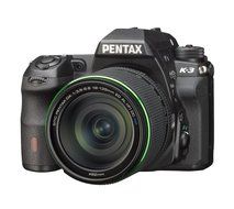 Pentax K-3 lens kit w/ 18-135mm WR 24MP SLR Camera with 3.2-Inch TFT LCD and 18-135mm WR f 3.5-5.6 (Black) N8