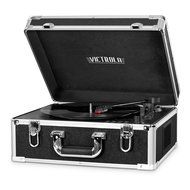 Victrola VCS-551 Black 3 Speed Turntable N3