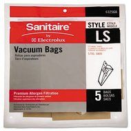 Eureka Electrolux Sanitaire Paper Bag, Style Ls Arm &amp; Hammer 5Pk #63256A-10