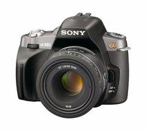 Sony Alpha A380L 14.2 MP Digital SLR Camera with Super SteadyShot INSIDE Image Stabilization and 18-55mm Lens N11