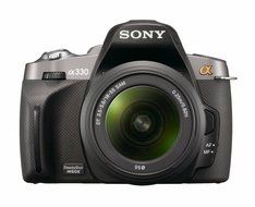 Sony Alpha A380L 14.2 MP Digital SLR Camera with Super SteadyShot INSIDE Image Stabilization and 18-55mm Lens N12