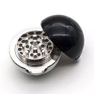 YTH Pokemon Poke ball Tobacco Mill Herb Grinder with Pollen Catcher Packaged Gift Box (Black) N10
