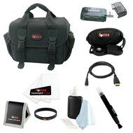 Panasonic HD Camcorder with Wireless Smartphone Twin Video Capture &amp; 64GB SD Card Bundle N3