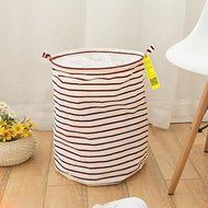 MuLuo Large Waterproof Cloth Folding Clothes Laundry Basket Toy Storage Basket Drain Laundry Basket with A Lid... N3