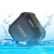 Cudevs M3 Bluetooth Speakers, Wireless, Portable and Waterproof for Outdoors and Shower (Orange) N5