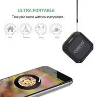 Cudevs M3 Bluetooth Speakers, Wireless, Portable and Waterproof for Outdoors and Shower (Orange) N6