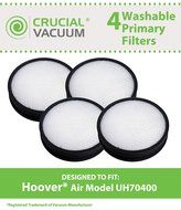 4 Hoover Air Model UH70400 &amp; UH72400 Primary Washable Filters, Part # 303903001, Designed &amp; Engineered by Crucial...