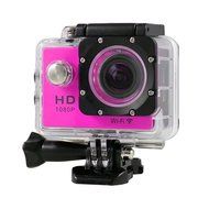 ODGear Mini 1080P Full HD DV Sports Recorder Car Waterproof Action Camera Camcorder - Hot Pink N2