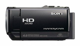 Sony HDR-CX100 AVCHD HD Camcorder with Smile Shutter &amp; 10x Optical Zoom (Black) (Discontinued by Manufacturer) N3