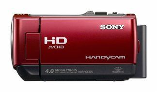 Sony HDR-CX100 AVCHD HD Camcorder with Smile Shutter &amp; 10x Optical Zoom (Black) (Discontinued by Manufacturer) N4