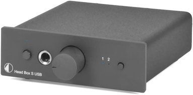 Pro-Ject: Head Box S USB Headphone Amp - Black