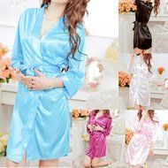 Sleepwear，Beautyvan ComfortableFashion Classic Bathrobe Pure Role-playing Sexy Lingerie Wild Temptation Bathrobe... N2