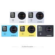 Andoer 4K 30fps/1080P 60fps Full HD 16MP Action Camera Waterproof 30m WiFi 2.0"LCD Sports Helmet Bike DV Cam Camcorder... N2
