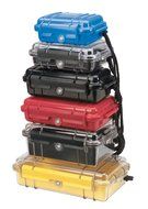 Pelican 1040-028-100 Waterproof Case - 1 Pack - Retail Packaging - Red/Clear N3