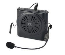 Voice Amplifier 10watts Black - Great for for Teachers, Coaches, Tour Guides, Shows, Presentations.