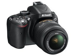 Nikon D5100 16.2 MP CMOS Digital SLR Camera Bundle with 18-55mm and 55-200mm VR AF-S Lenses N8