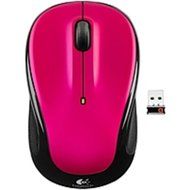 Logitech Wireless Mouse M325 - Optical - Wireless - Radio Frequency - Brilliant Rose - USB - Tilt Wheel consumer...