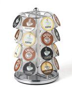 28 Capacity K-Cup Carousel (Chrome) - Nifty