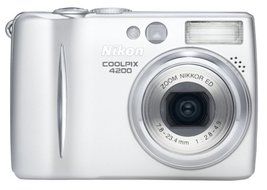 Nikon Coolpix 4200 4MP Digital Camera with 3x Optical Zoom N2