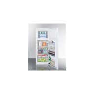 Summit CP961 22" Slim Top-Freezer Refrigerator with 6.4 Cu. Ft. Capacity Crisper Drawers Adjustable Wire Shelves... N2