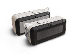 RayJam Solar Bluetooth Portable Speaker - BLUE N5