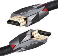iBirdie High Speed HDMI cable 15ft(4.6m), Supports Ethernet,1080P, 3D, 4K and Audio Return(ARC), 26AWG, Braided... N6