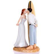 GSPORT Wedding Cake Toppers Bride and Groom Resin Dolls Wedding Decoration 20 pieces Design (K) N7