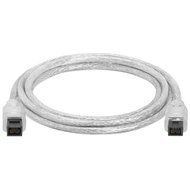 Cmple - 9 PIN/ 9PIN BETA FireWire 800 - FireWire 800 Cable - 3FT, CLEAR N12