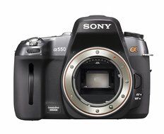 Sony Alpha DSLR-A550L 14.2MP Digital SLR Camera with 18-55mm Lens N4