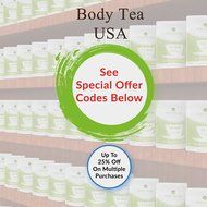 Body Tea USA Flat Tummy Detox Tea 14 Day Skinny Teatox Herbal Slimming Green Tea For Weight Loss And Body Cleanse N8