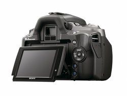 Sony Alpha A380L 14.2 MP Digital SLR Camera with Super SteadyShot INSIDE Image Stabilization and 18-55mm Lens N19