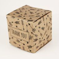 Made in USA - 2 Inch Cube Favor Box (2&quot;x2&quot;x2&quot; 100 Boxes) Wedding Favor, Birthday Favor, Baby Shower Favor, Bridal... N3