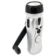 Mitaki-Japan Hand Crank Weather Radio w/ 3-Bulb LED Flashlight &amp; Charging Po N2