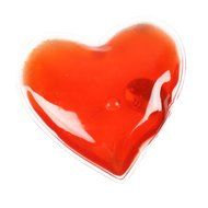 1 Reusable Gel Hand Warmer / Heat Pack - Instant Heating - Red Heart N3
