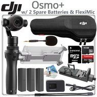 DJI OSMO Plus Starters Bundle - Includes 2 Spare Osmo High Capacity Batteries &amp; 32GB MicroSD Memory Card