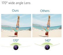 CCbetter Sports Action Camera CS720W Wifi 1080P HD 170 Degree Waterproof Digital Action Cam 2.0 inch LCD Screen... N2